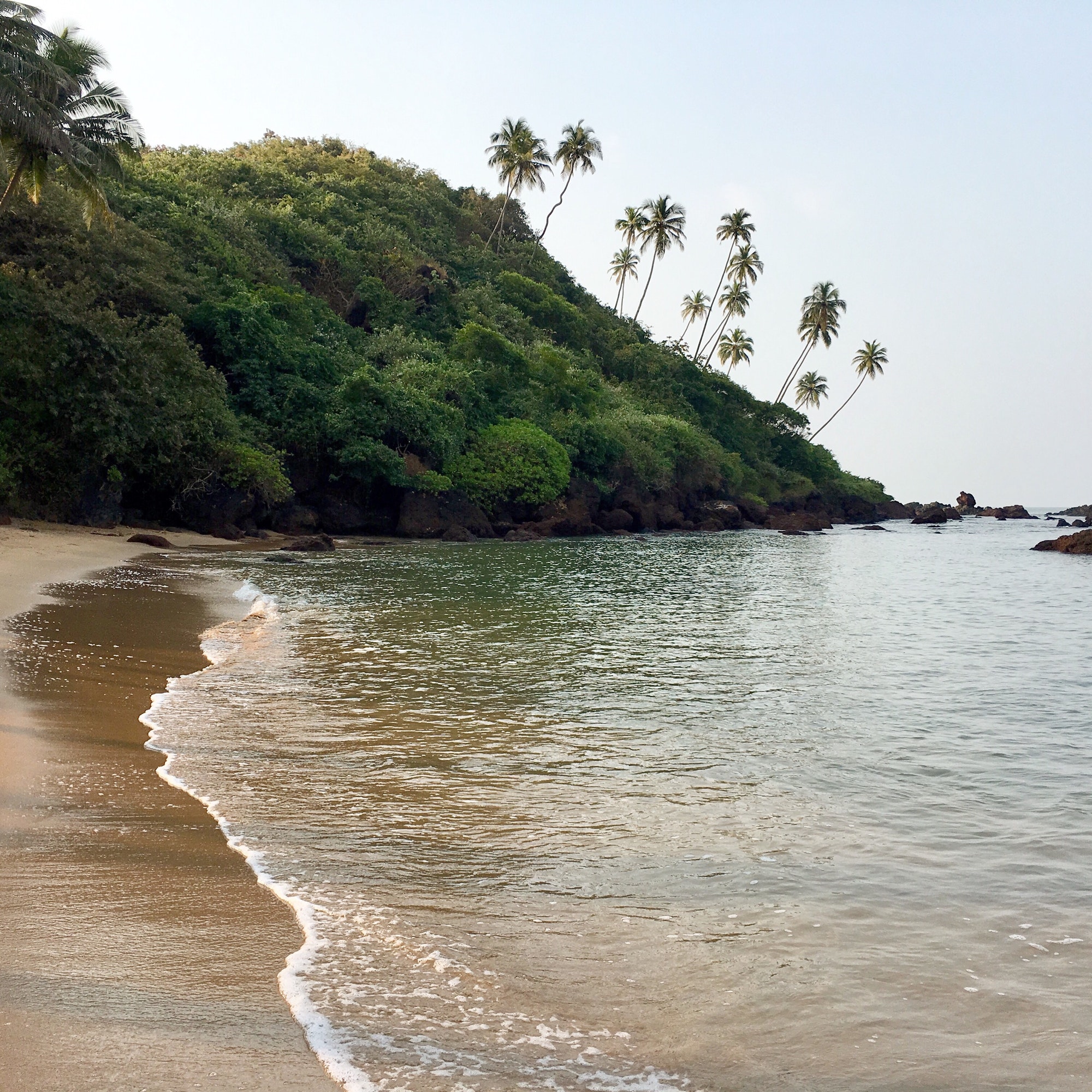 Beach in Goa, India